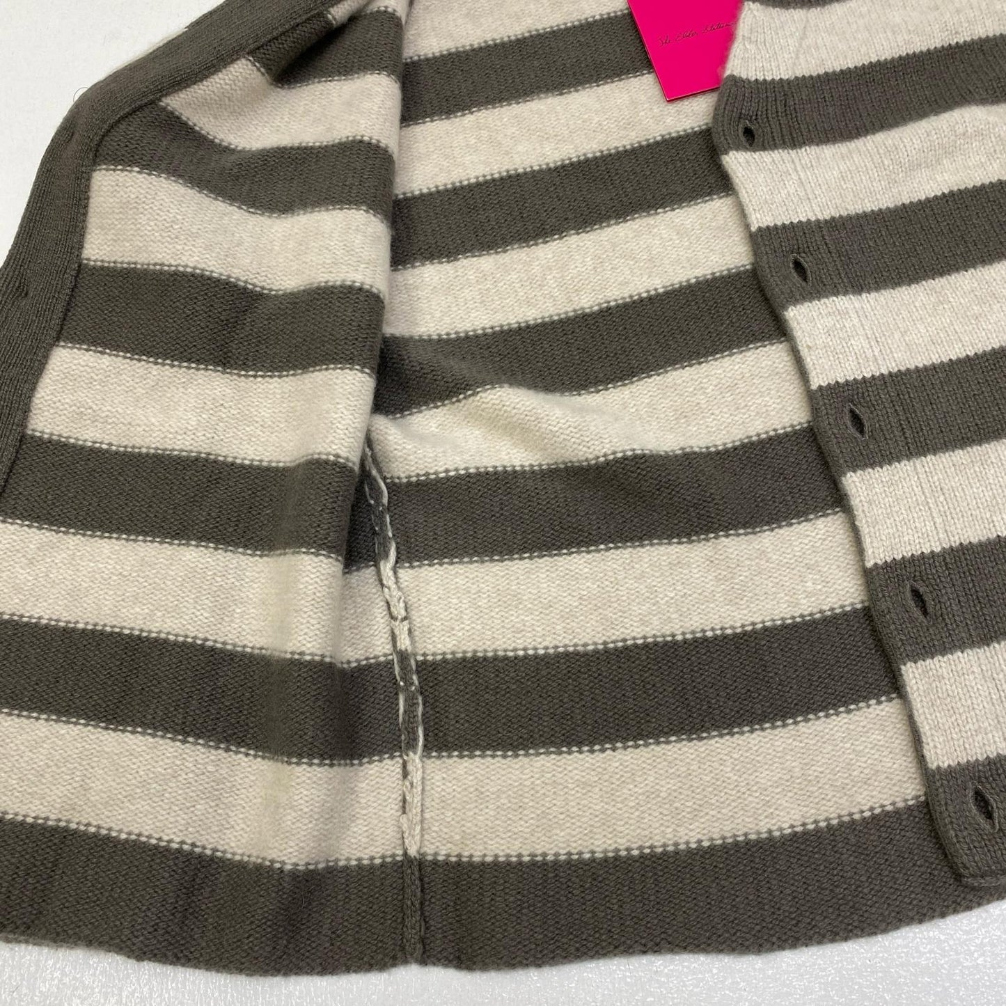 【中古】 PLAIT BLOCK STRIPE カーディガン サイズ：L【加古川店】