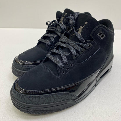 【中古】NIKE | ナイキ Air Jordan 3 Retro Black Cat スニーカー CT8532-001 ブラック 26cm【加古川店】