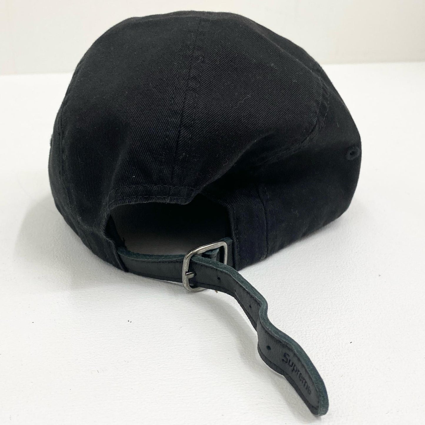 supreme シュプリーム Washed Chino Twill Camp Cap キャップ ブラック 25FW