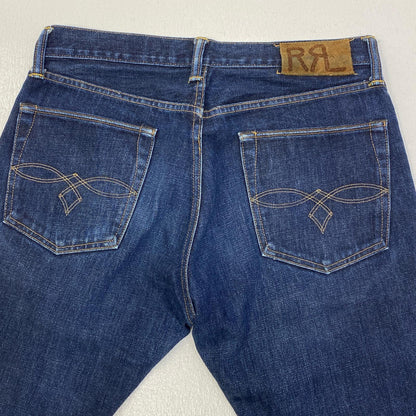 【中古】RRL(RALPH LAUREN) | ダブルアールエルラルフローレン LOW STRAIGHT デニムパンツ 782504846004 インディゴ【加古川店】