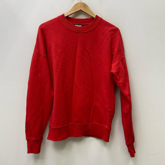 【中古】DIESEL | ディーゼル S-ROB-MEGOVAL スウェット A08230 0GYCJ レッド サイズ：S【加古川店】