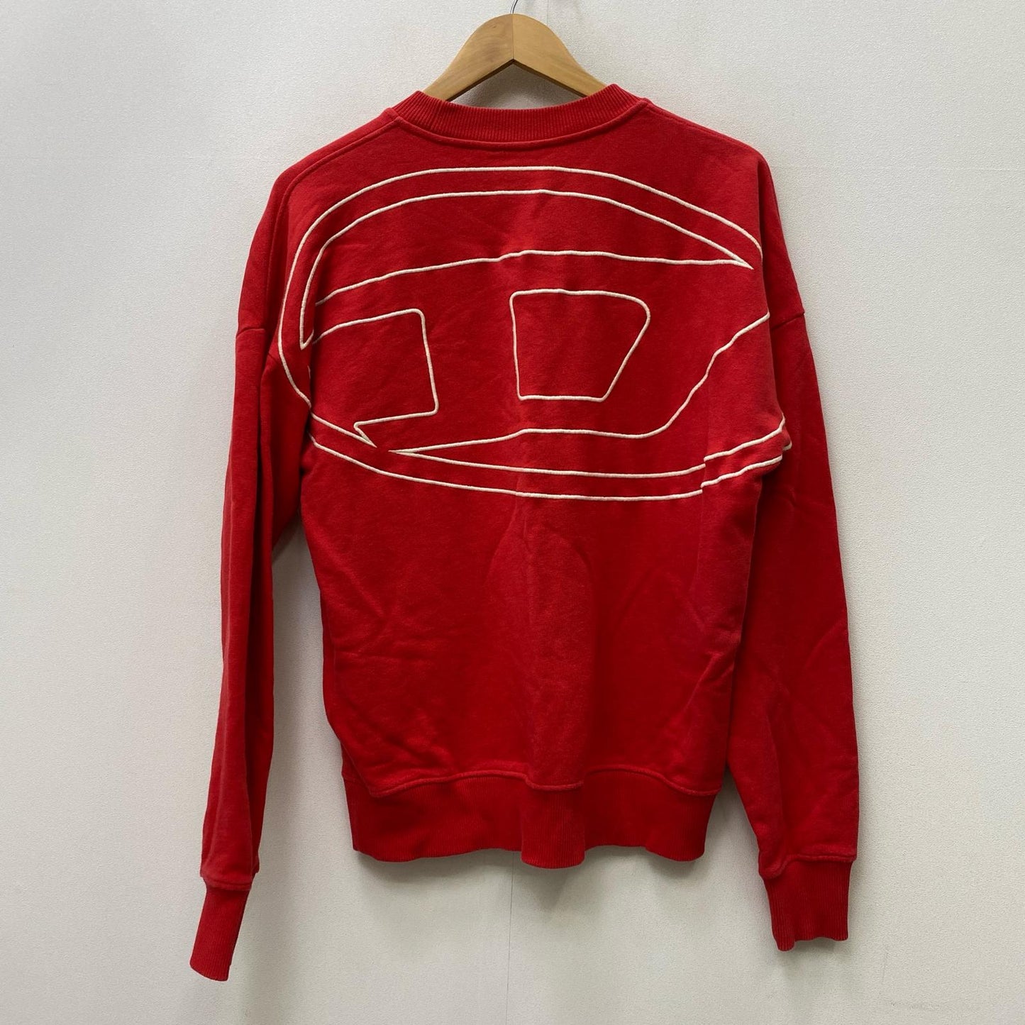 【中古】DIESEL | ディーゼル S-ROB-MEGOVAL スウェット A08230 0GYCJ レッド サイズ：S【加古川店】
