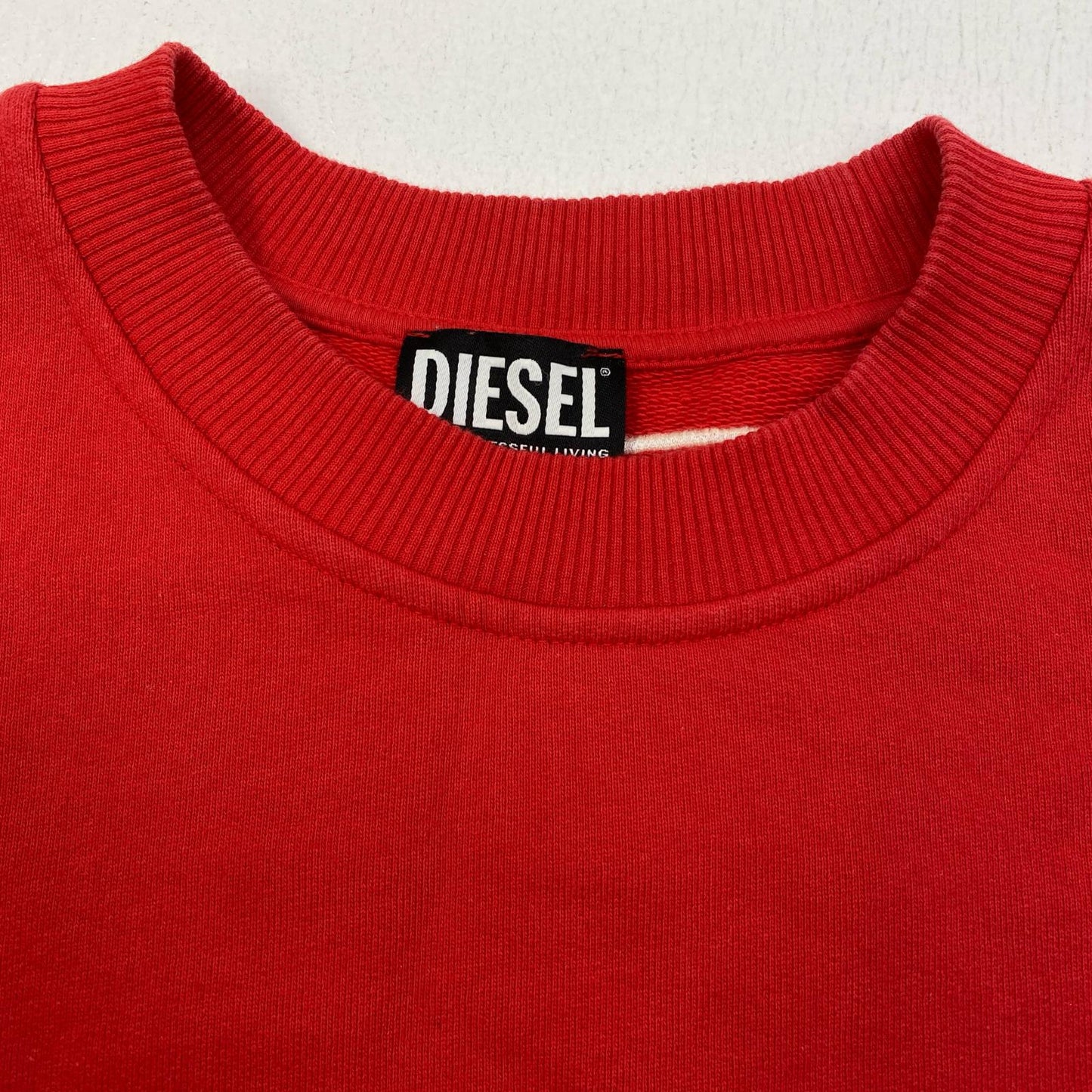 【中古】DIESEL | ディーゼル S-ROB-MEGOVAL スウェット A08230 0GYCJ レッド サイズ：S【加古川店】