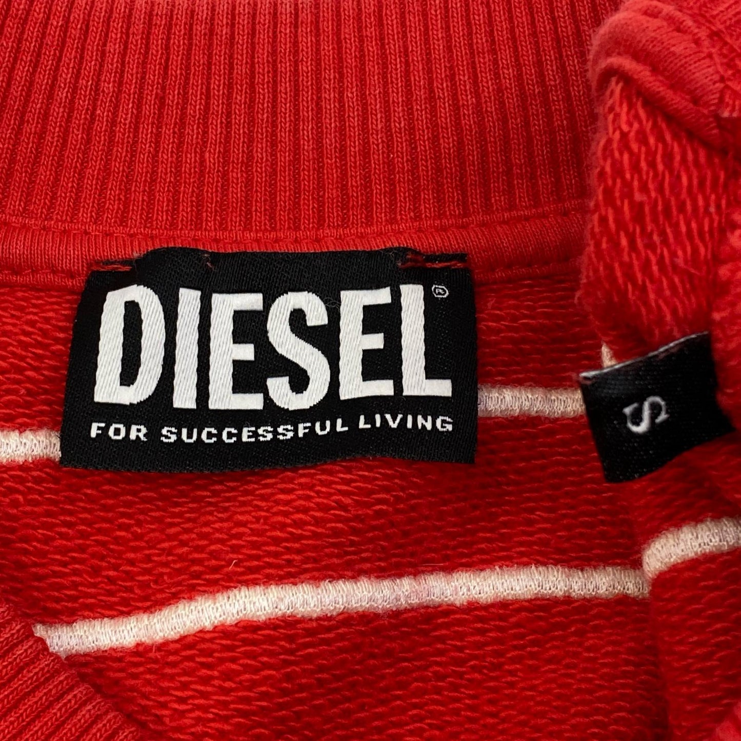 【中古】DIESEL | ディーゼル S-ROB-MEGOVAL スウェット A08230 0GYCJ レッド サイズ：S【加古川店】