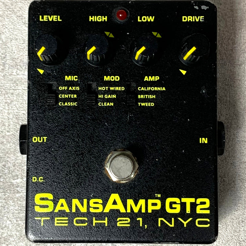 【中古】 TECH21 | テック２１　テックトェンティーワン プリアンプ 楽器 SANSAMP GT2【加古川店】