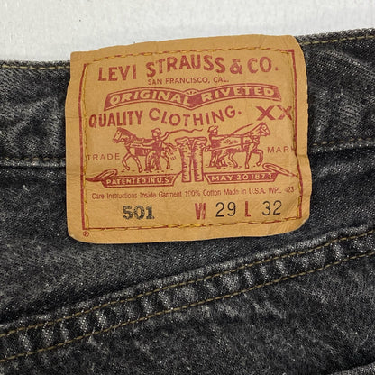 【中古】Levi's | リーバイス 先染め デニムパンツ 501-0658 ブラック サイズ：29【加古川店】