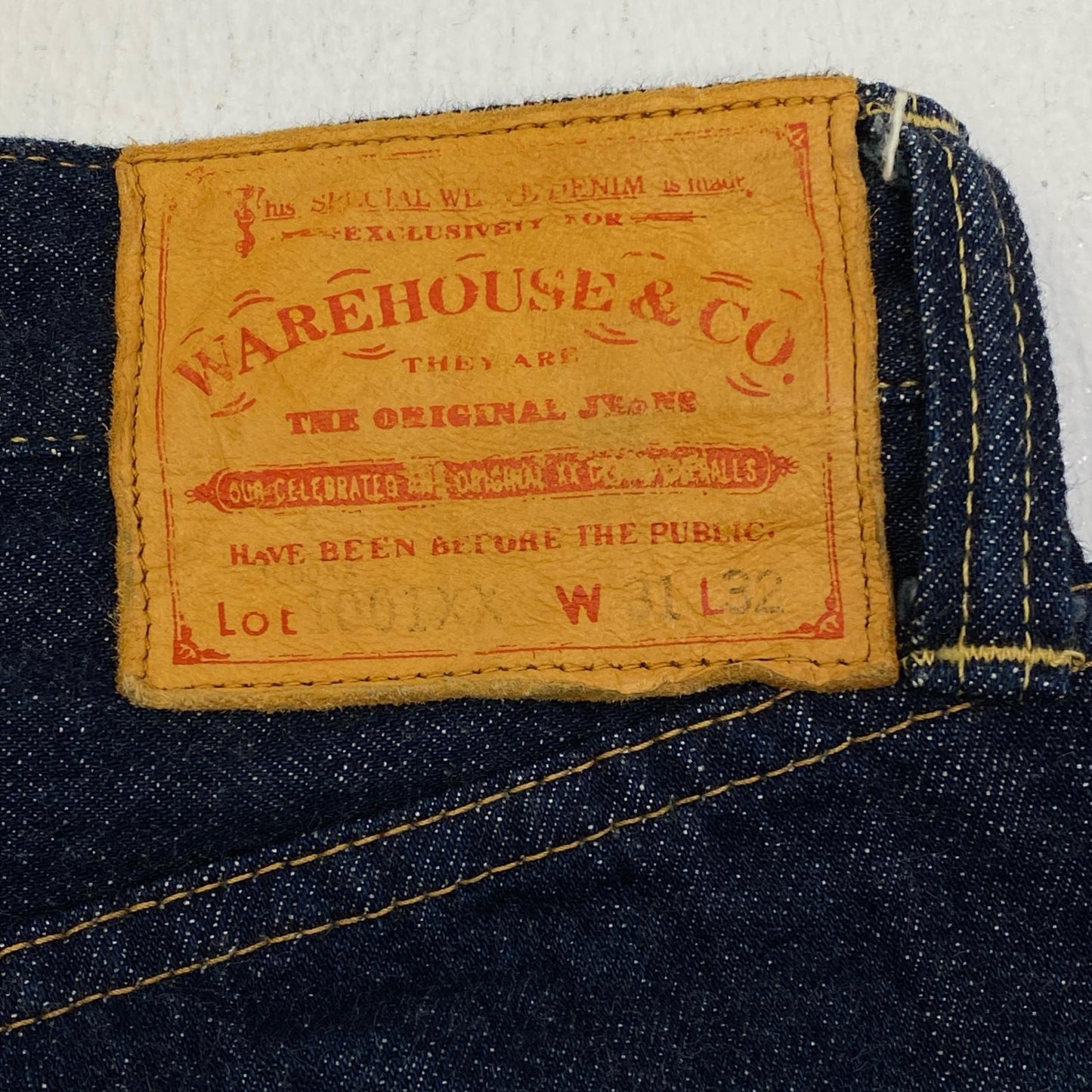 【中古】WARE HOUSE | ウェアハウス　ウエアハウス 1953MODEL 1001XX(1000XX) デニムパンツ 1001XX サイズ：31【加古川店】