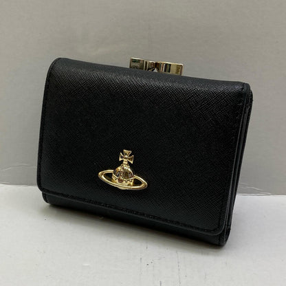 【中古】Vivienne Westwood | ヴィヴィアンウエストウッド 三つ折り財布 5115002MW ブラック【加古川店】