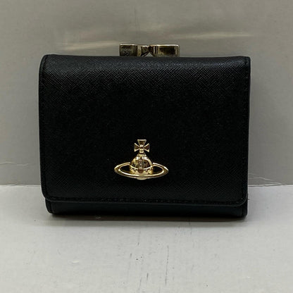 【中古】Vivienne Westwood | ヴィヴィアンウエストウッド 三つ折り財布 5115002MW ブラック【加古川店】