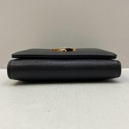 【中古】Vivienne Westwood | ヴィヴィアンウエストウッド 三つ折り財布 5115002MW ブラック【加古川店】