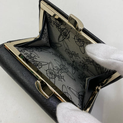 【中古】Vivienne Westwood | ヴィヴィアンウエストウッド 三つ折り財布 5115002MW ブラック【加古川店】