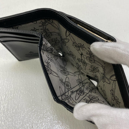 【中古】Vivienne Westwood | ヴィヴィアンウエストウッド 三つ折り財布 5115002MW ブラック【加古川店】