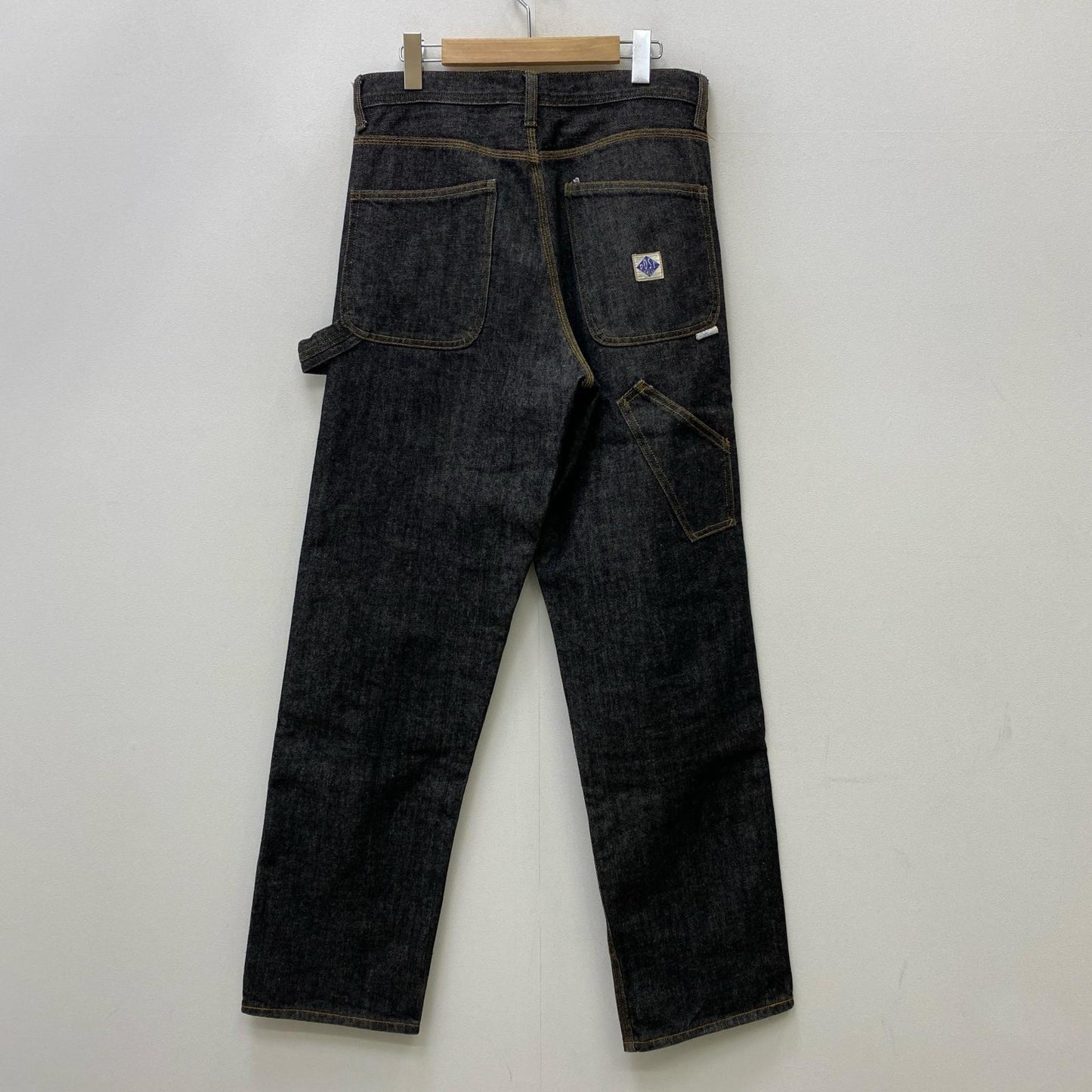 【中古】POST O'ALLS | ポストオーバーオールズ ダブルニー デニムパンツ インディゴ サイズ：M【加古川店】