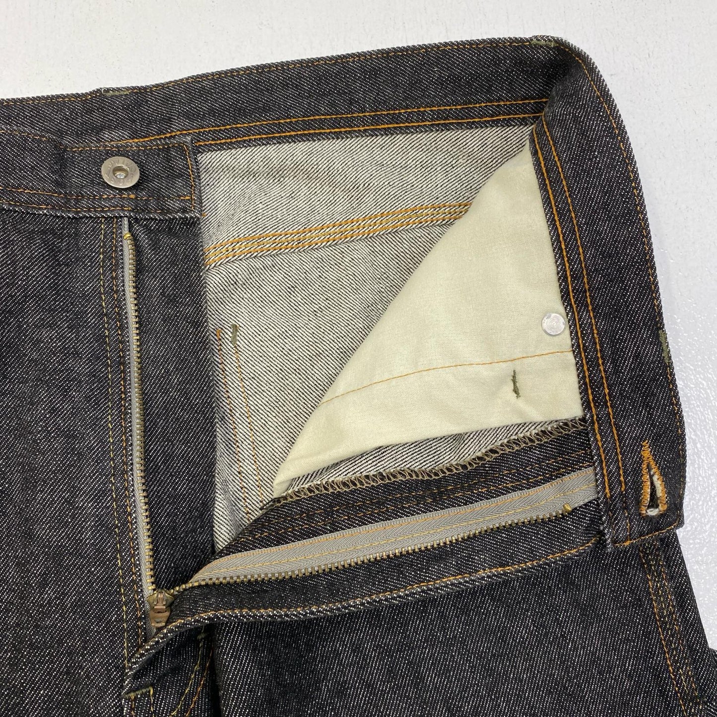 【中古】POST O'ALLS | ポストオーバーオールズ ダブルニー デニムパンツ インディゴ サイズ：M【加古川店】