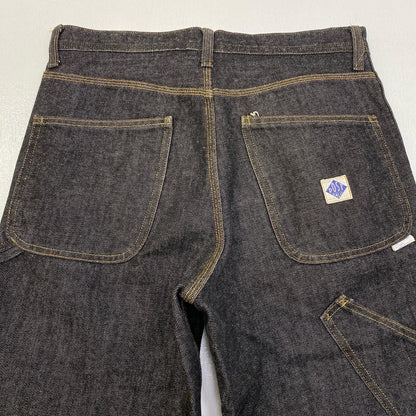【中古】POST O'ALLS | ポストオーバーオールズ ダブルニー デニムパンツ インディゴ サイズ：M【加古川店】