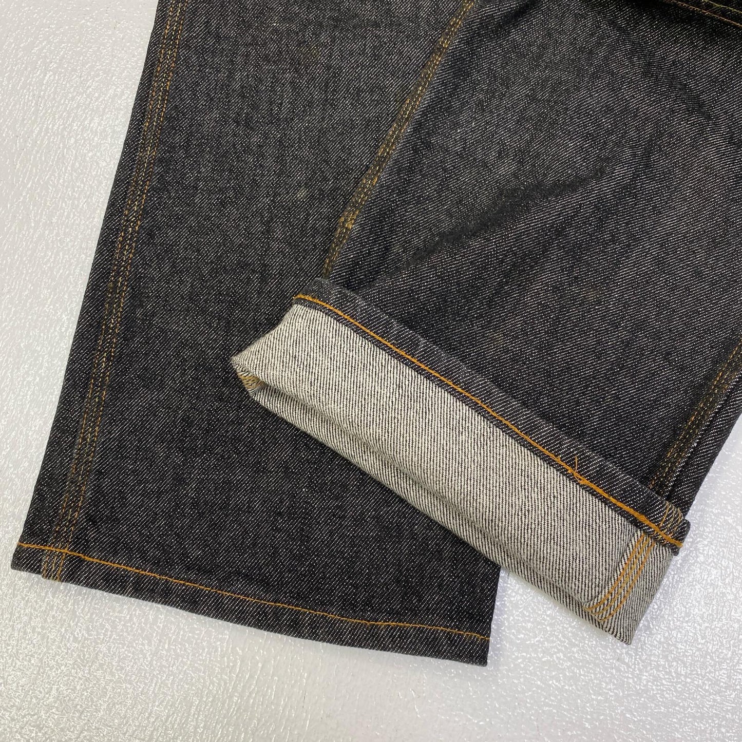 【中古】POST O'ALLS | ポストオーバーオールズ ダブルニー デニムパンツ インディゴ サイズ：M【加古川店】