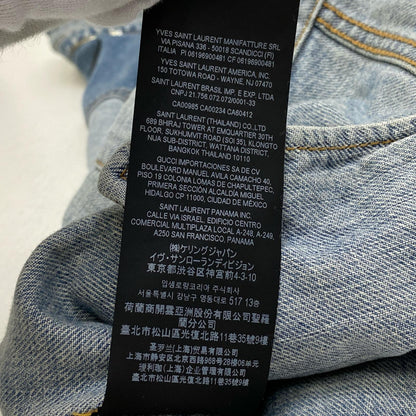 【中古】SAINT LAURENT | サンローラン デニム 627584 インディゴ サイズ：L【加古川店】