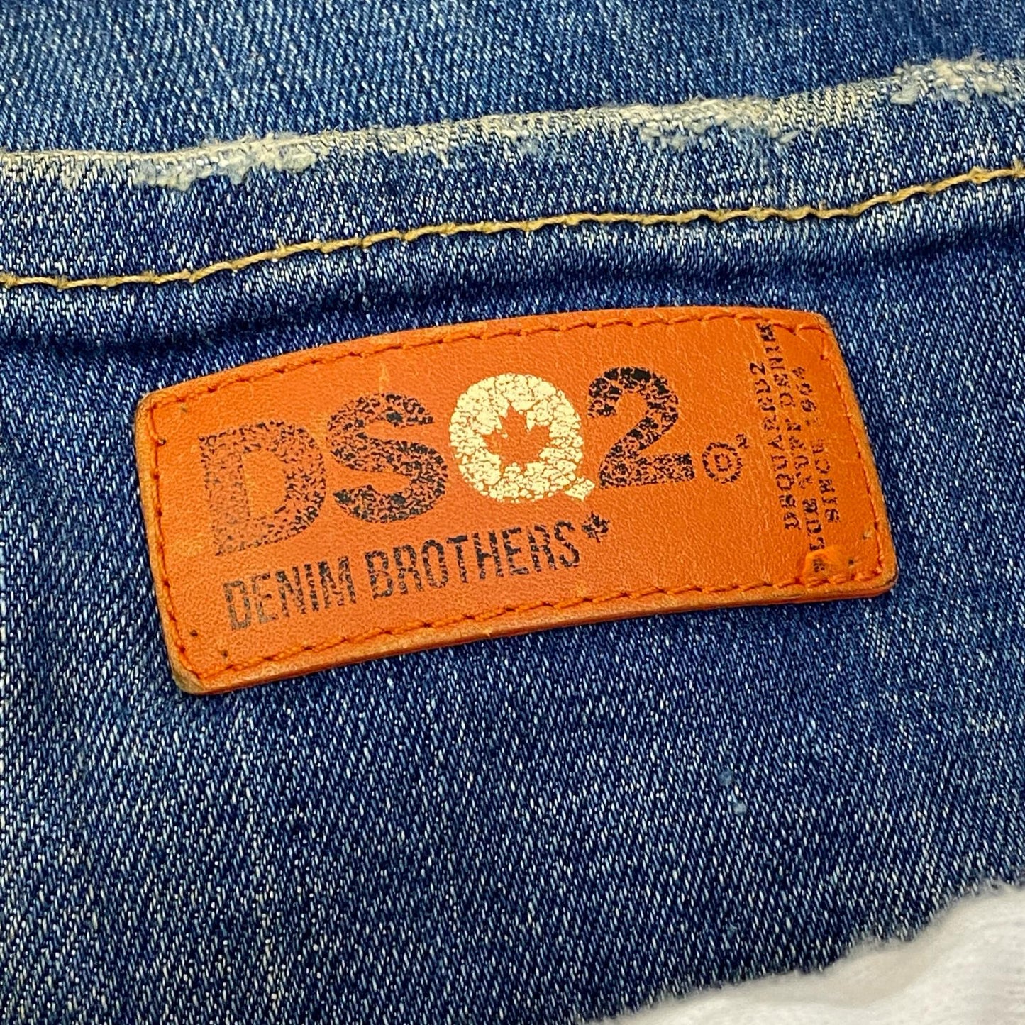 【中古】DSQUARED2 | ディースクエアード SLIM JEAN デニムパンツ S71LB0434 インディゴ サイズ：50【加古川店】