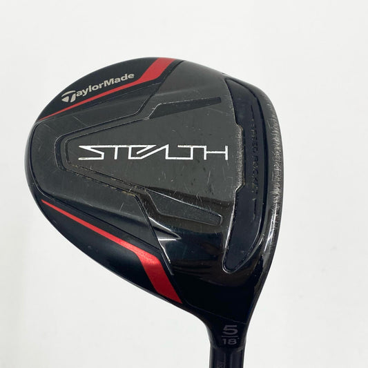 【中古】【ゴルフ用品】 TaylorMade | テーラーメイド Taylormade STEALTH(2022) 5W 18° TENSEI RED TM50 約42インチ フレックスSR【加古川店】
