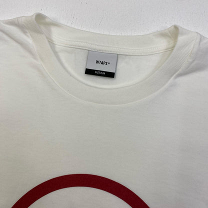 【中古】W)TAPS | ダブルタップス 半袖Ｔシャツ 241ATDT-STM07S ホワイト サイズ：4【加古川店】