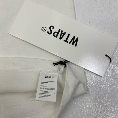 【中古】W)TAPS | ダブルタップス 半袖Ｔシャツ 241ATDT-STM07S ホワイト サイズ：4【加古川店】