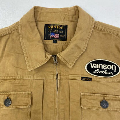 【中古】VANSON | バンソン SKULL ツナギ ベージュ サイズ：L【加古川店】