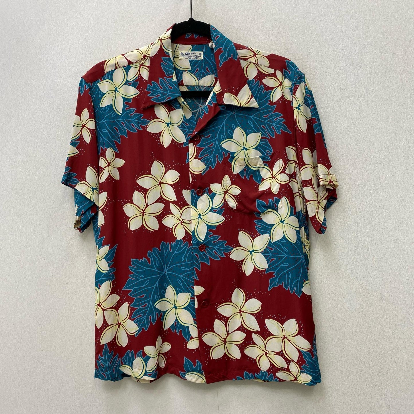 【中古】SUN SURF | サンサーフ RAYON S/S PLUMERIA & PAPAYA LEAF その他トップス ss38044 サイズ：M【加古川店】