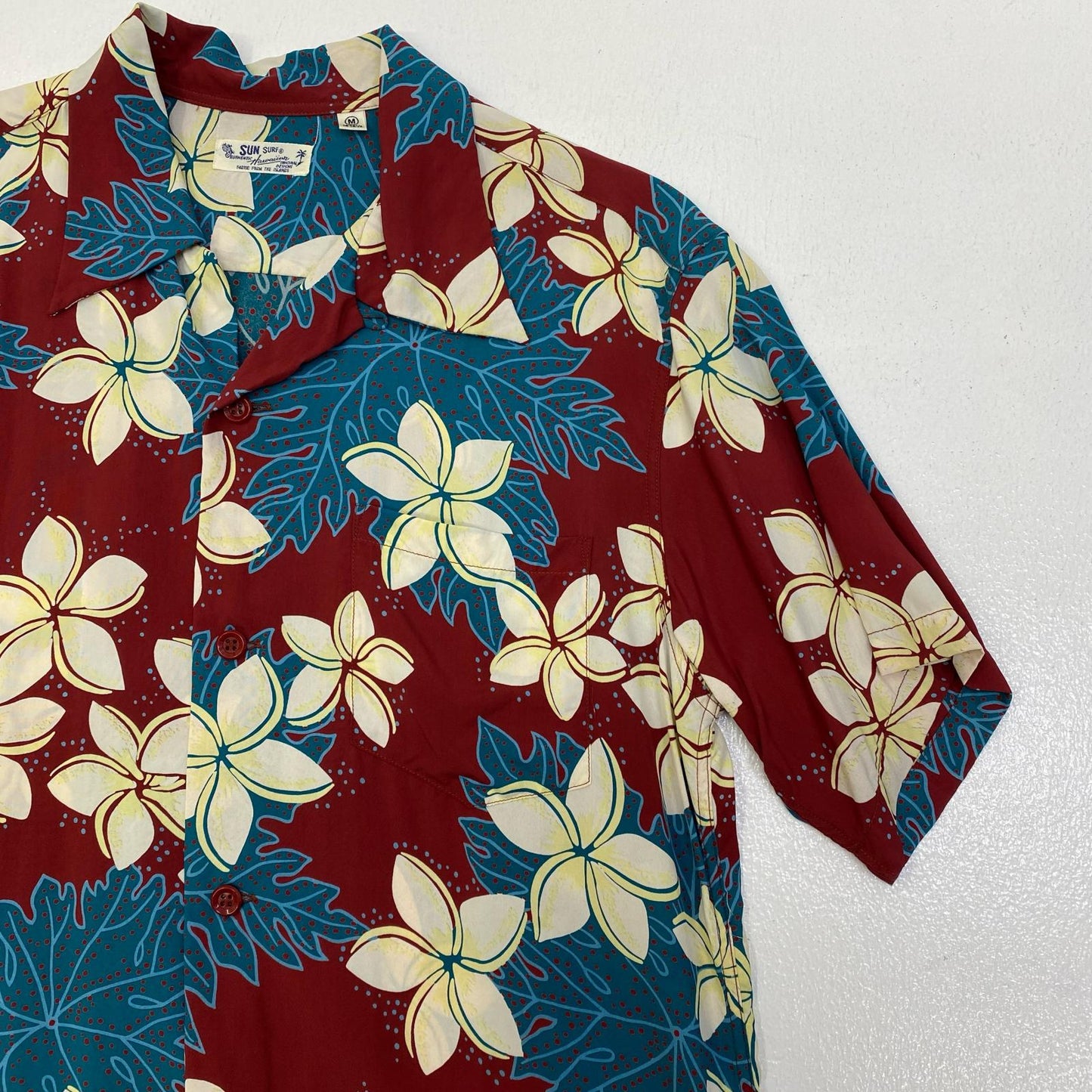 【中古】SUN SURF | サンサーフ RAYON S/S PLUMERIA & PAPAYA LEAF その他トップス ss38044 サイズ：M【加古川店】