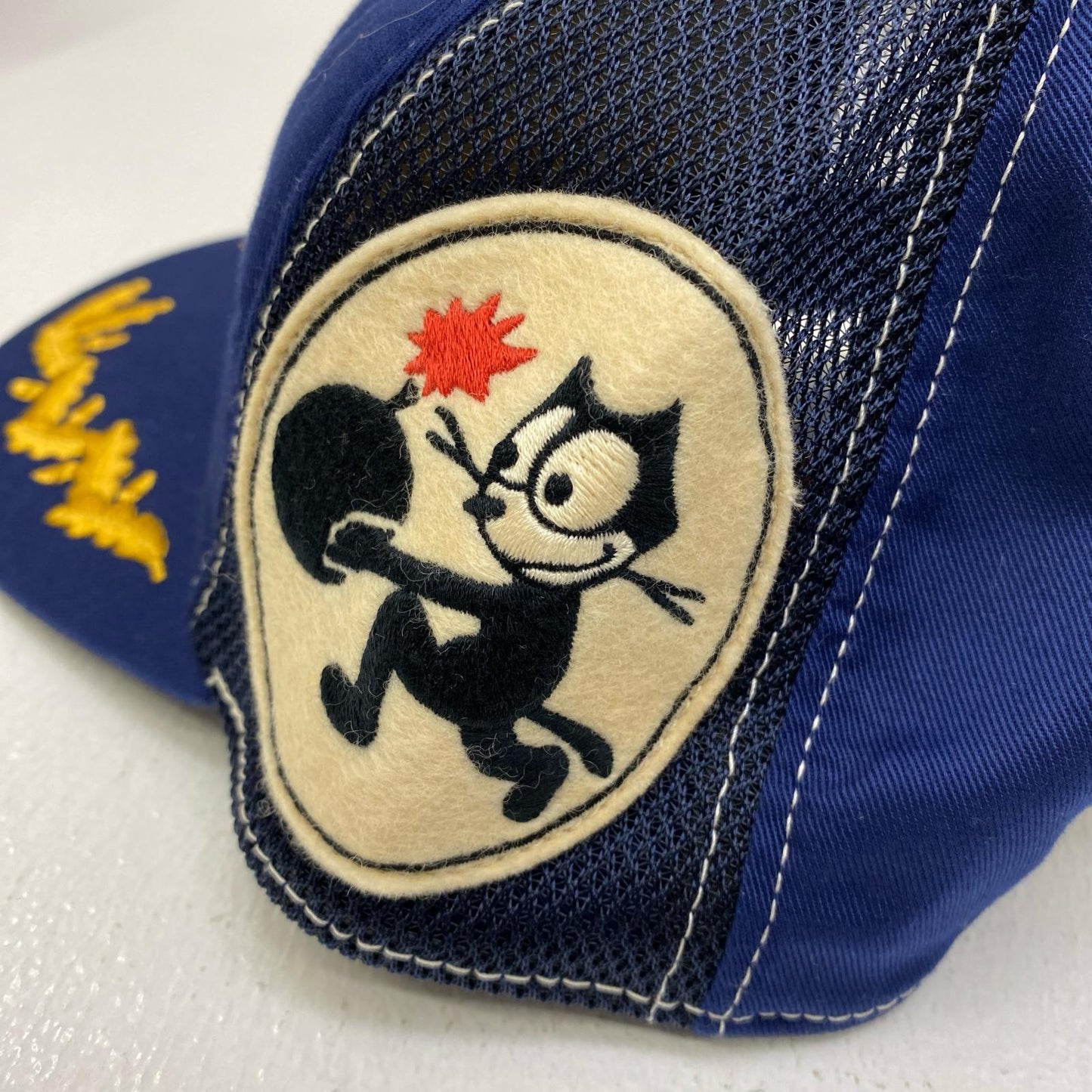【中古】TOYS McCOY | トイズマッコイ FELIX THE CAT 100TH ANNIV キャップ tma1914 ネイビー【加古川店】