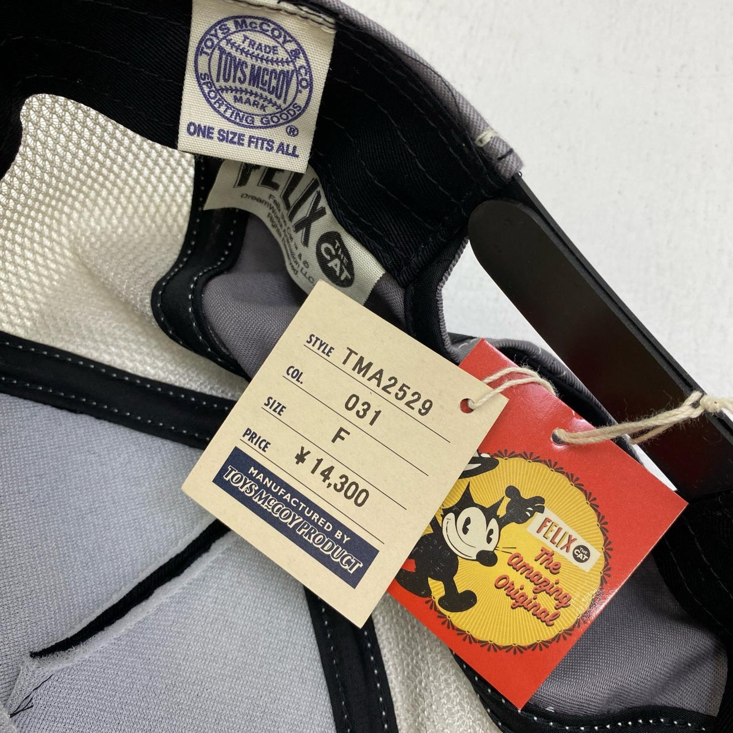 【中古】TOYS McCOY | トイズマッコイ MESH CAP FELIX THE CAT 'BECK' キャップ tma2529 ブラック【加古川店】