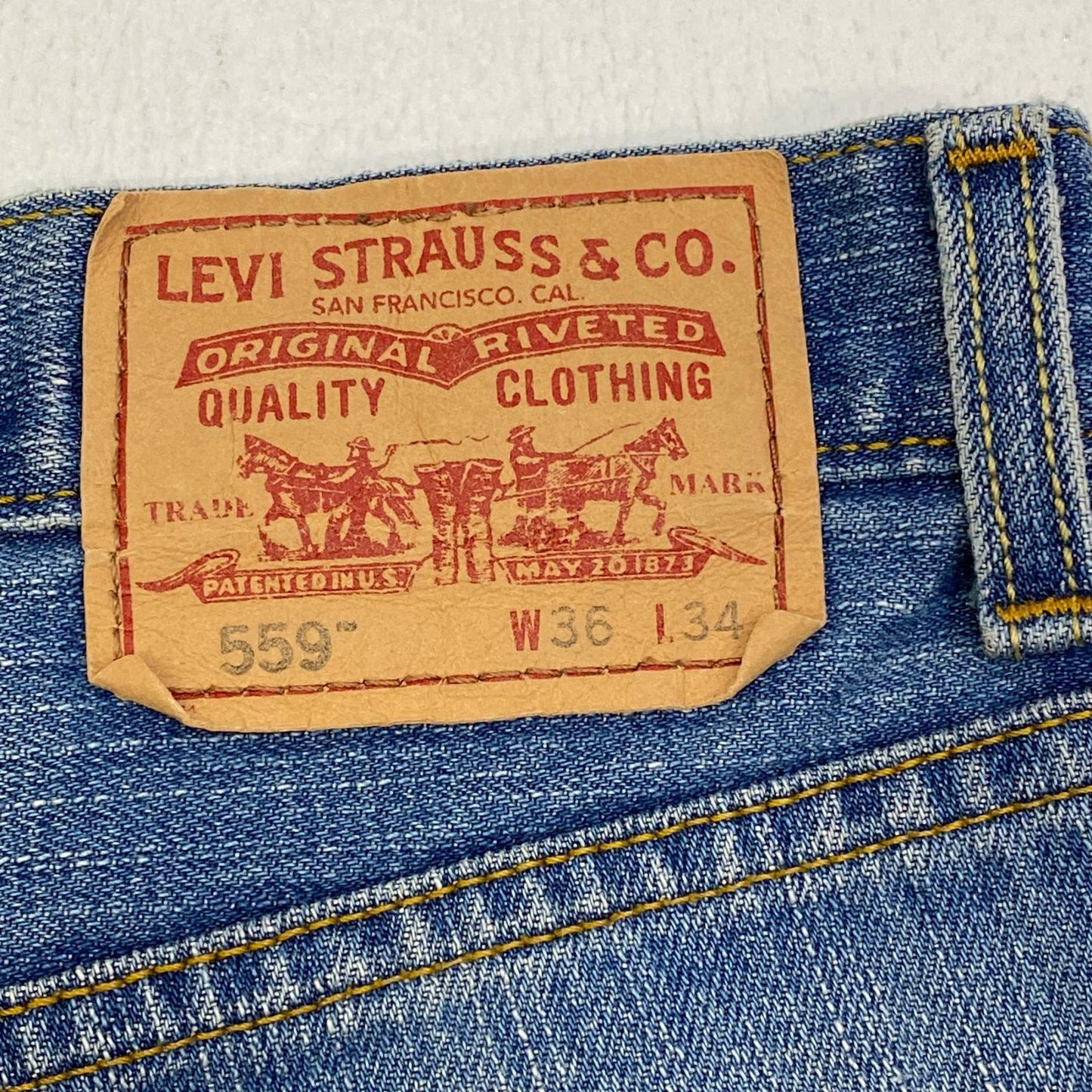 【中古】Levi's | リーバイス 復刻　501XX デニムパンツ 37501 インディゴ サイズ：36【加古川店】