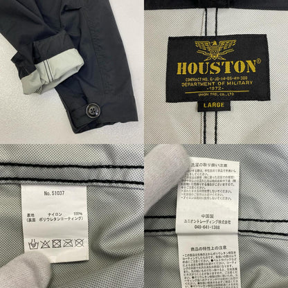 【中古】HOUSTON | ヒューストン M-645 その他アウター 51037 ブラック サイズ：L【加古川店】