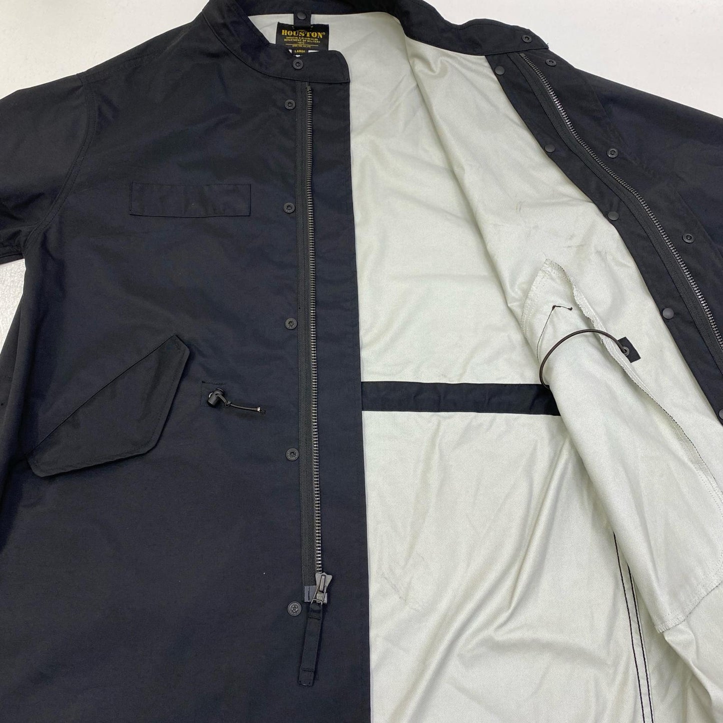 【中古】HOUSTON | ヒューストン M-645 その他アウター 51037 ブラック サイズ：L【加古川店】