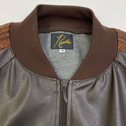 【中古】Needles | ニードルス フェイクレザー ジャージ FK199 ブラウン【加古川店】