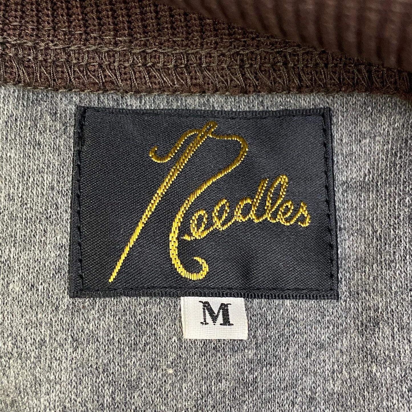 【中古】Needles | ニードルス フェイクレザー ジャージ FK199 ブラウン【加古川店】