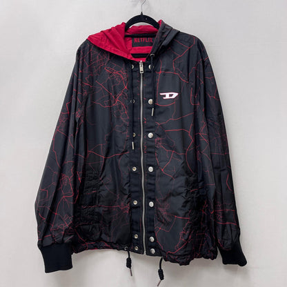 【中古】DIESEL | ディーゼル × ペーパー・ハウス ナイロンジャケット リバーシブル サイズ：L【加古川店】