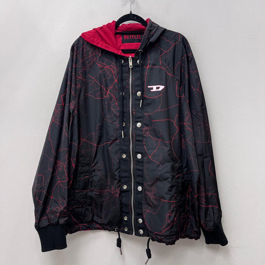 【中古】DIESEL | ディーゼル × ペーパー・ハウス ナイロンジャケット リバーシブル サイズ：L【加古川店】