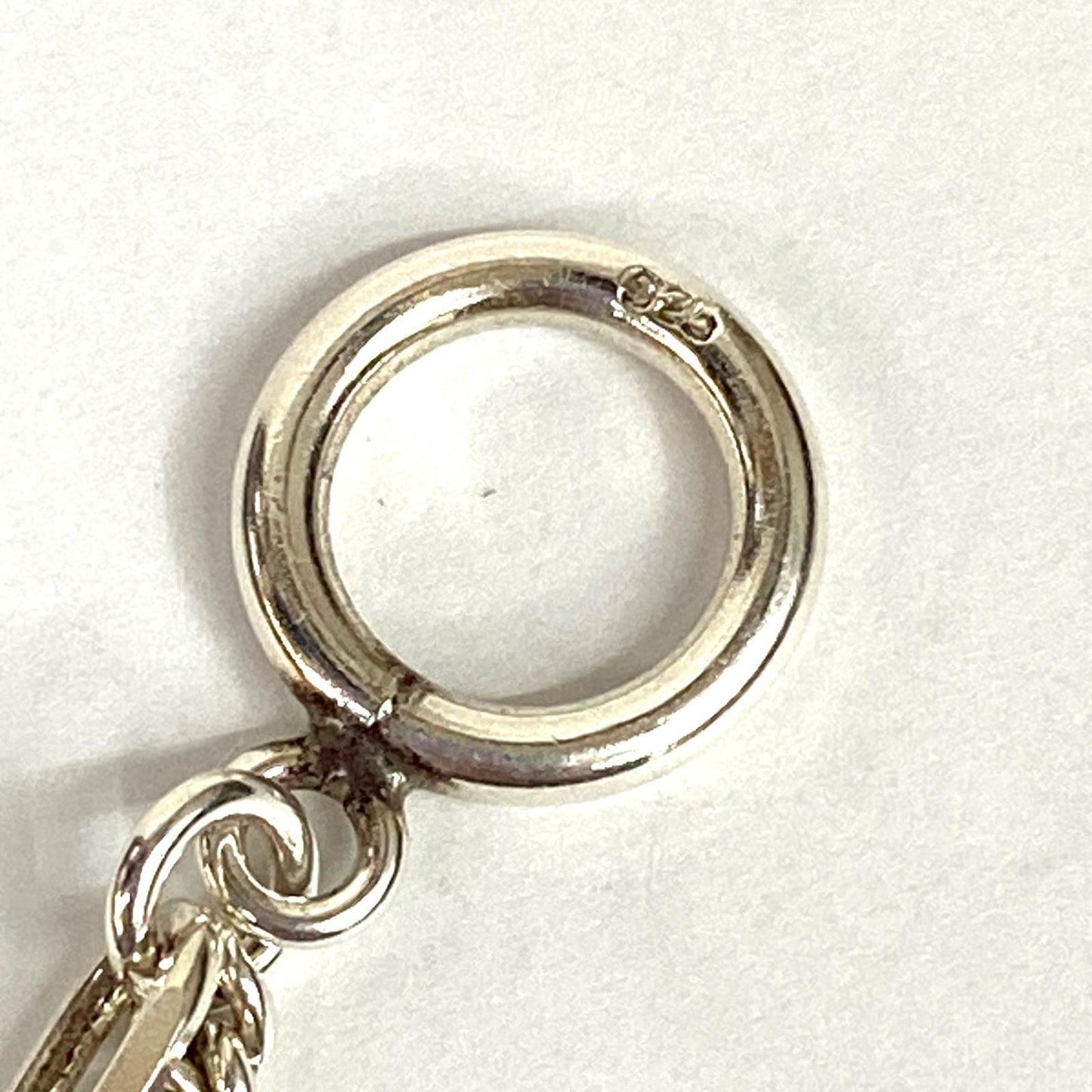 【中古】YArKA | ヤーカ thick flat & oval chain bracelet ブレスレット シルバー【加古川店】