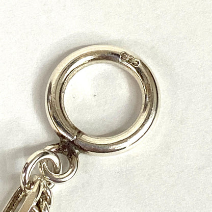 【中古】YArKA | ヤーカ thick flat & oval chain bracelet ブレスレット シルバー【加古川店】