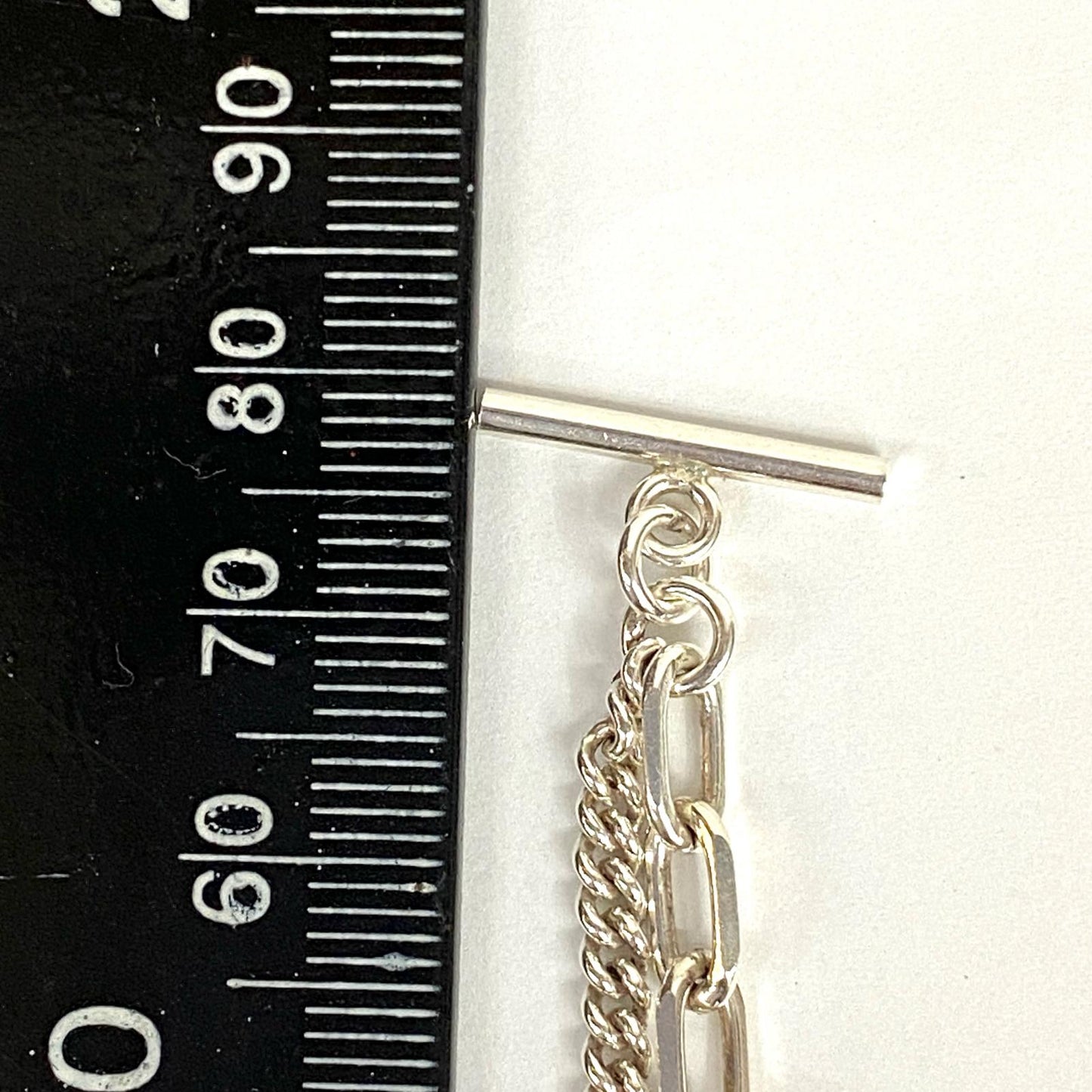 【中古】YArKA | ヤーカ thick flat & oval chain bracelet ブレスレット シルバー【加古川店】