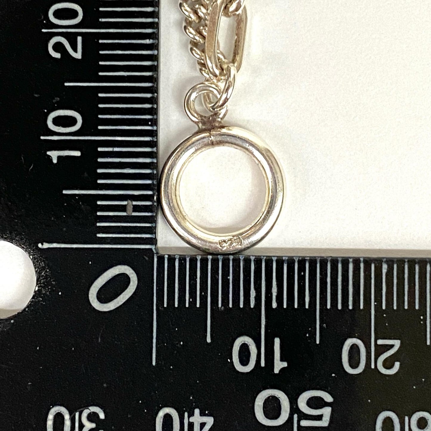 【中古】YArKA | ヤーカ thick flat & oval chain bracelet ブレスレット シルバー【加古川店】
