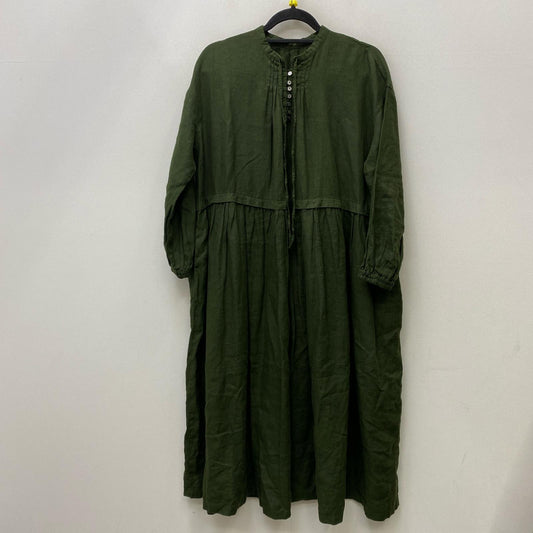 【中古】nest Robe | ネストローブ ﾘﾈﾝﾀｯｸﾈｯｸ ワンピース サイズ：FreeSize【加古川店】
