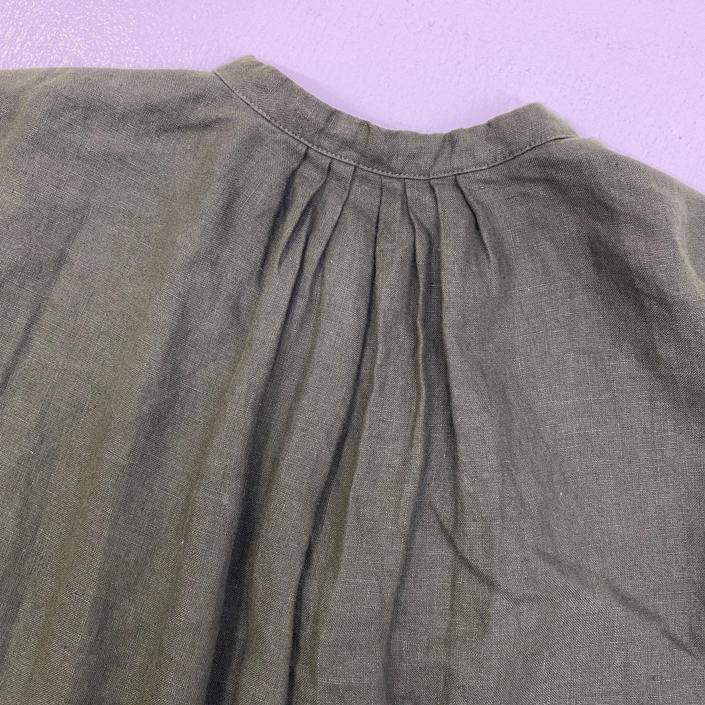 【中古】nest Robe | ネストローブ ﾘﾈﾝﾀｯｸﾈｯｸ ワンピース サイズ：FreeSize【加古川店】
