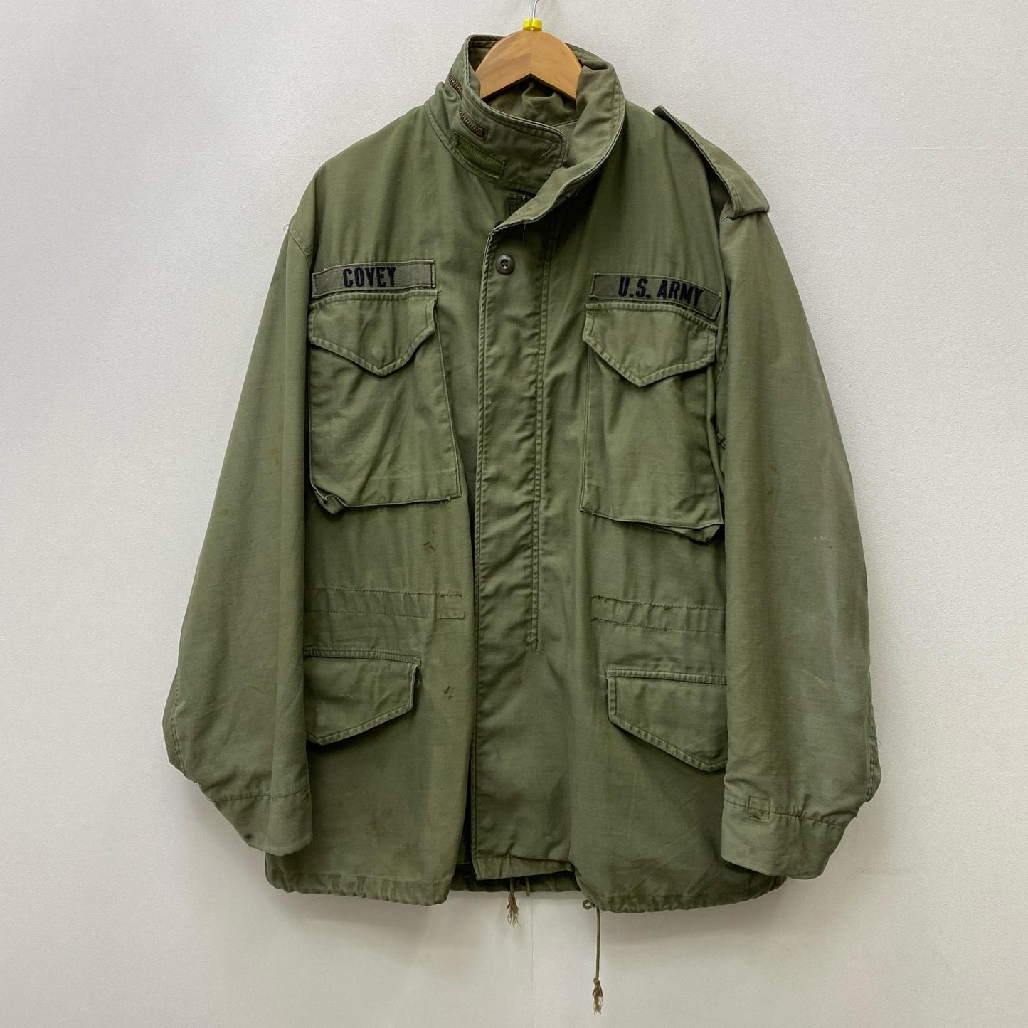 【中古】MILITARY衣料 | ミリタリーイリョウ U.S ARMY:M-65 FIELD JACKET ミリタリージャケット 8415-00-782-2839 カーキ【加古川店】