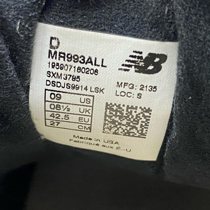 【中古】NEW BALANCE | ニューバランス Aime Leon Dore × 993 'Taupe' USA製 スニーカー MR993ALL ベージュ 27cm【加古川店】