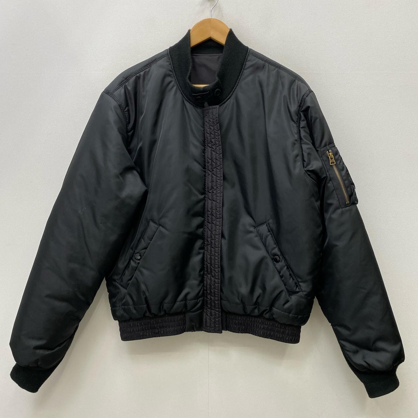 【中古】COMME des GARCONS | コムデギャルソン REVERSIBLE WEP JACKET ミリタリージャケット SZ-J033 ブラック サイズ：S【加古川店】