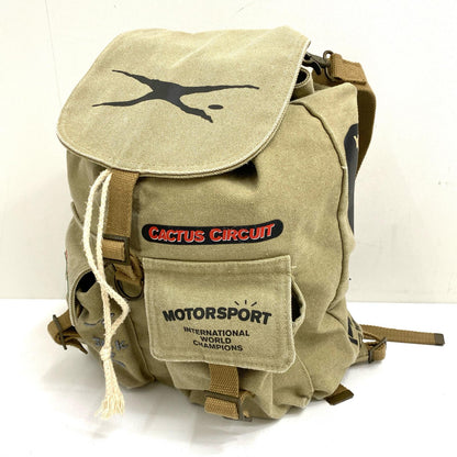 【中古】TRAVIS SCOTT | トラビススコットトラヴィススコット Canvas Backpack リュック・デイパック カーキ【加古川店】