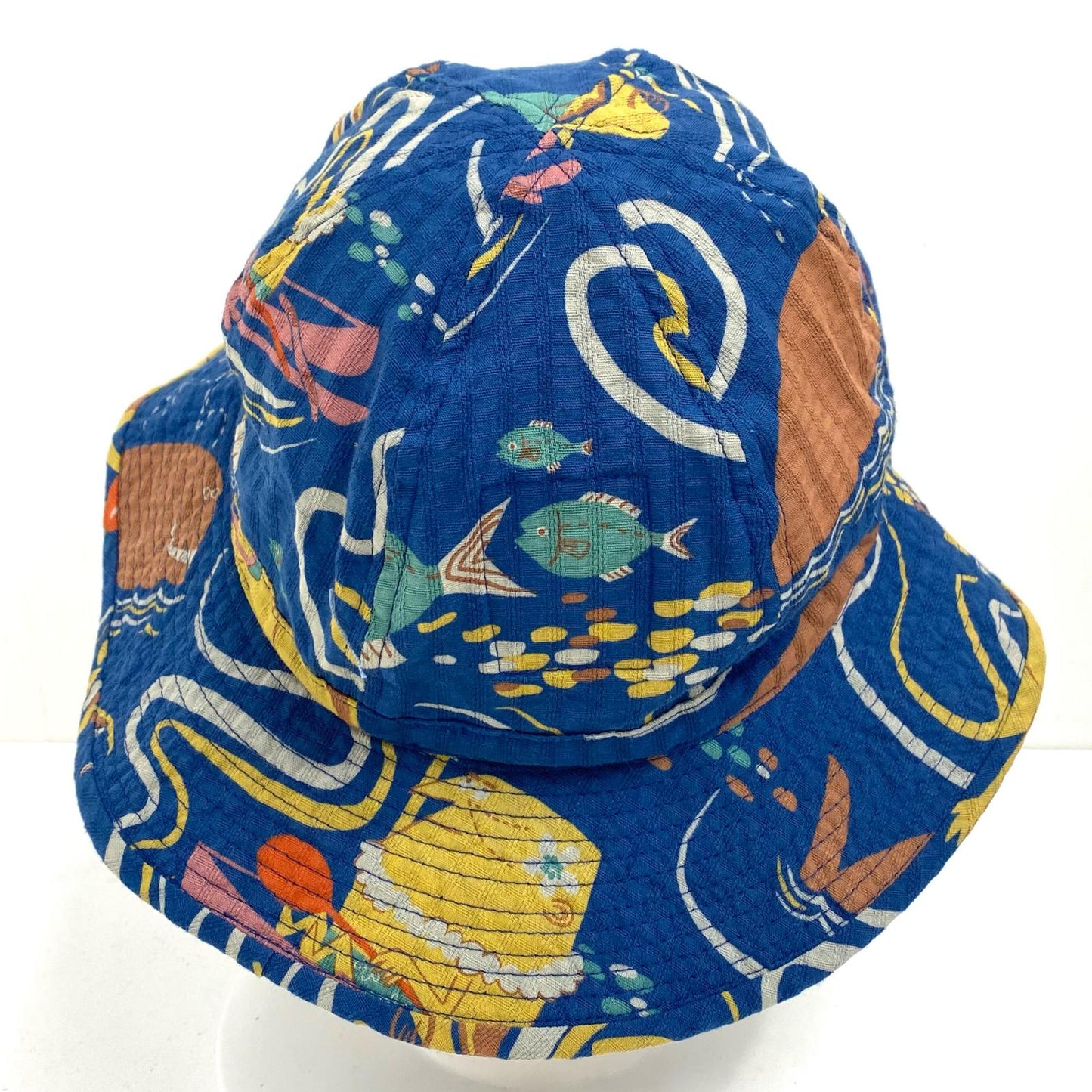 【中古】SUN SURF | サンサーフ dobby cotton hat ocean activities ハット ss02846【加古川店】