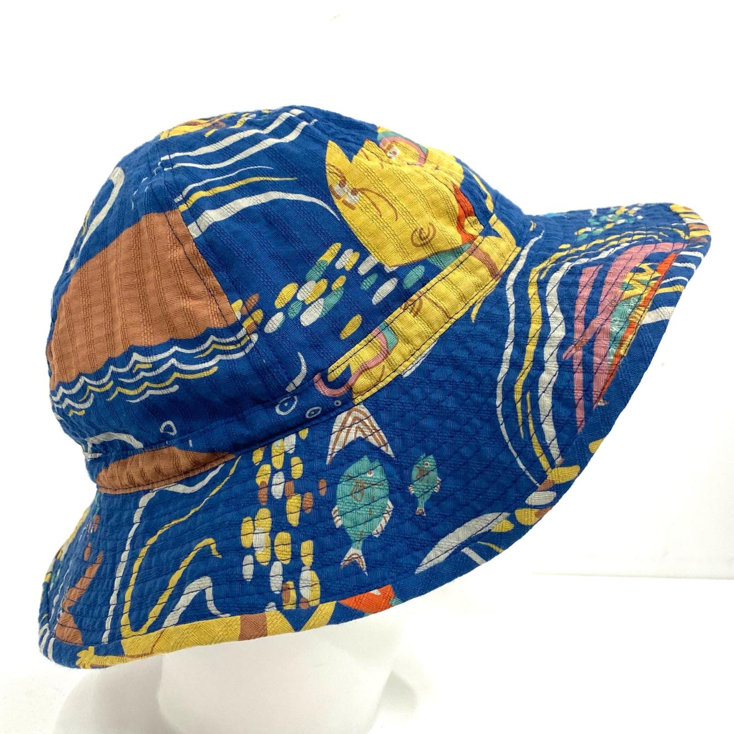 【中古】SUN SURF | サンサーフ dobby cotton hat ocean activities ハット ss02846【加古川店】