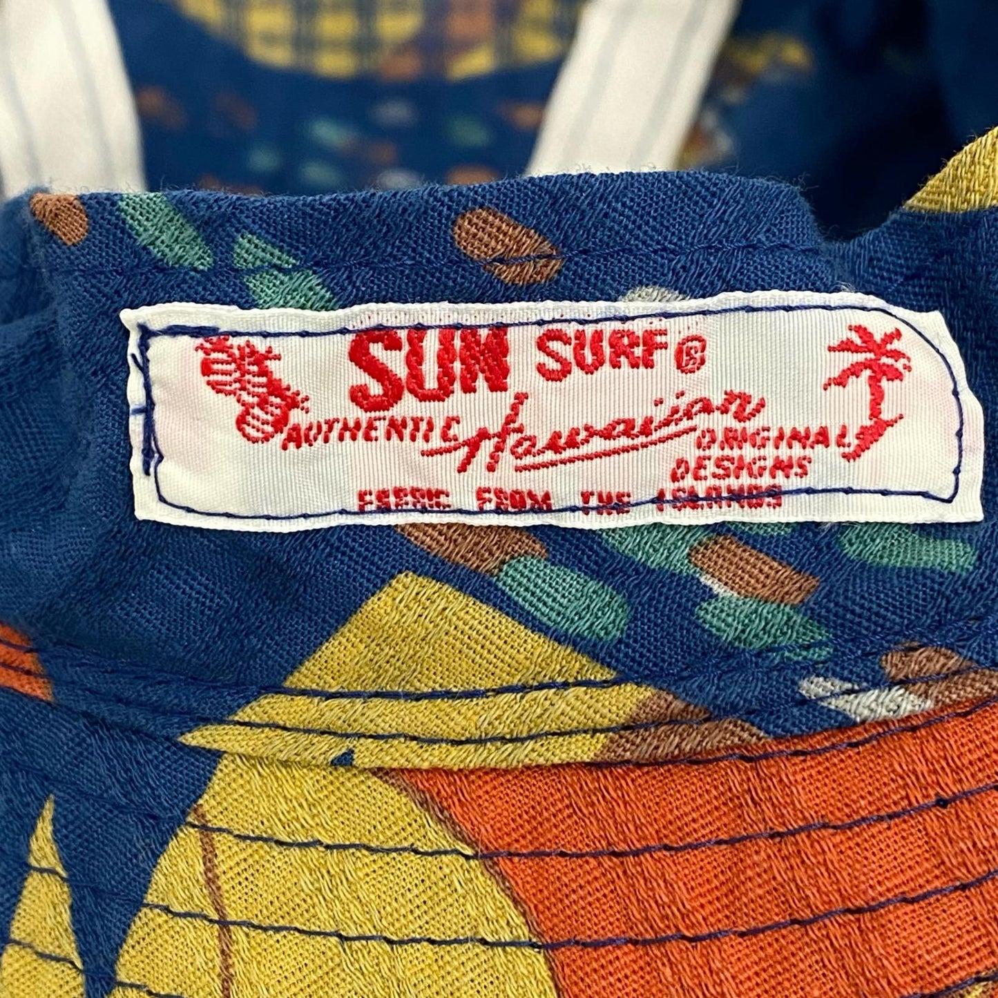 【中古】SUN SURF | サンサーフ dobby cotton hat ocean activities ハット ss02846【加古川店】